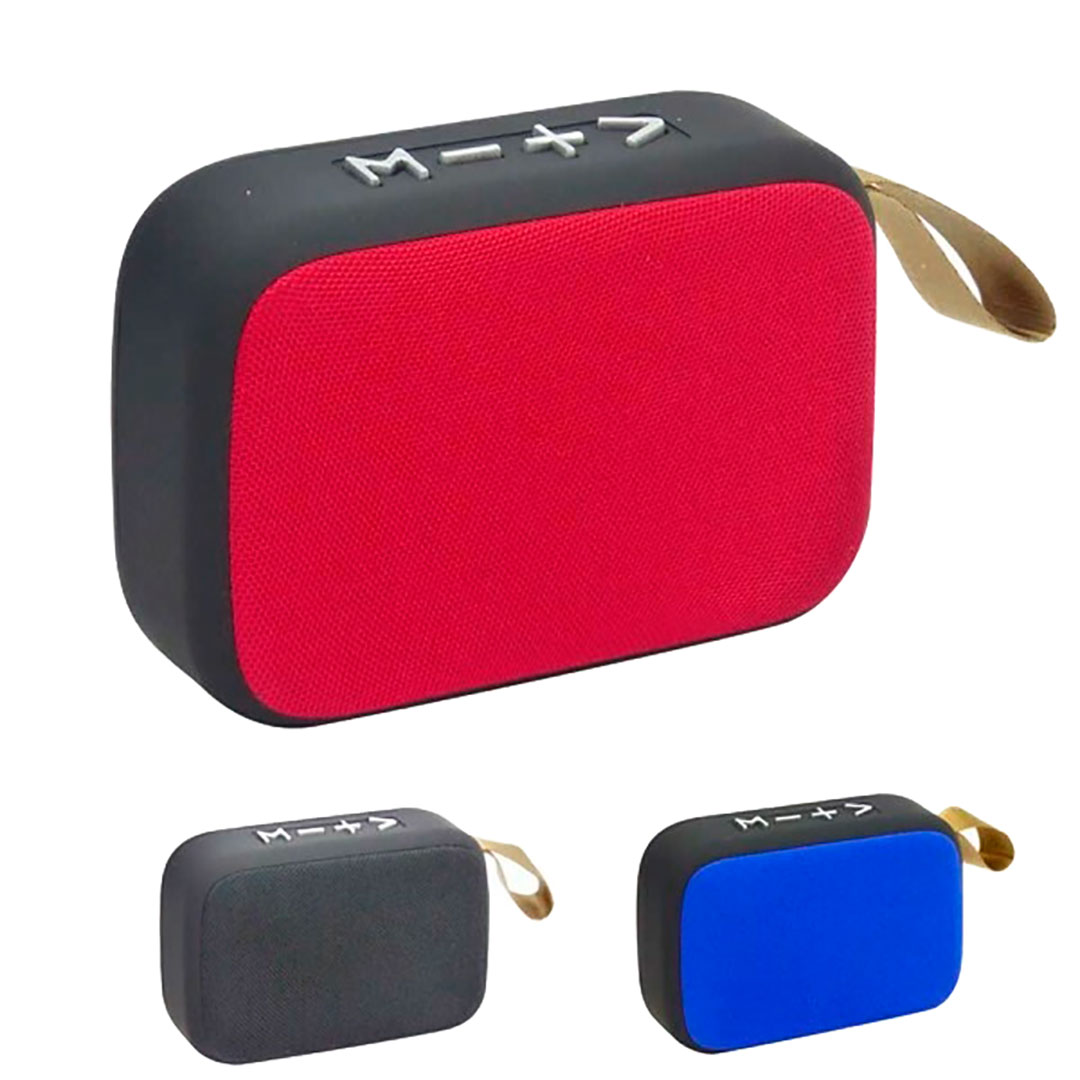 Mini bocina portátil Bluetooth recargable
