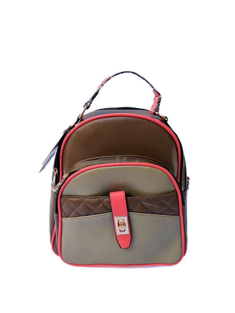 Mochila para Dama en color Verde con Melón
