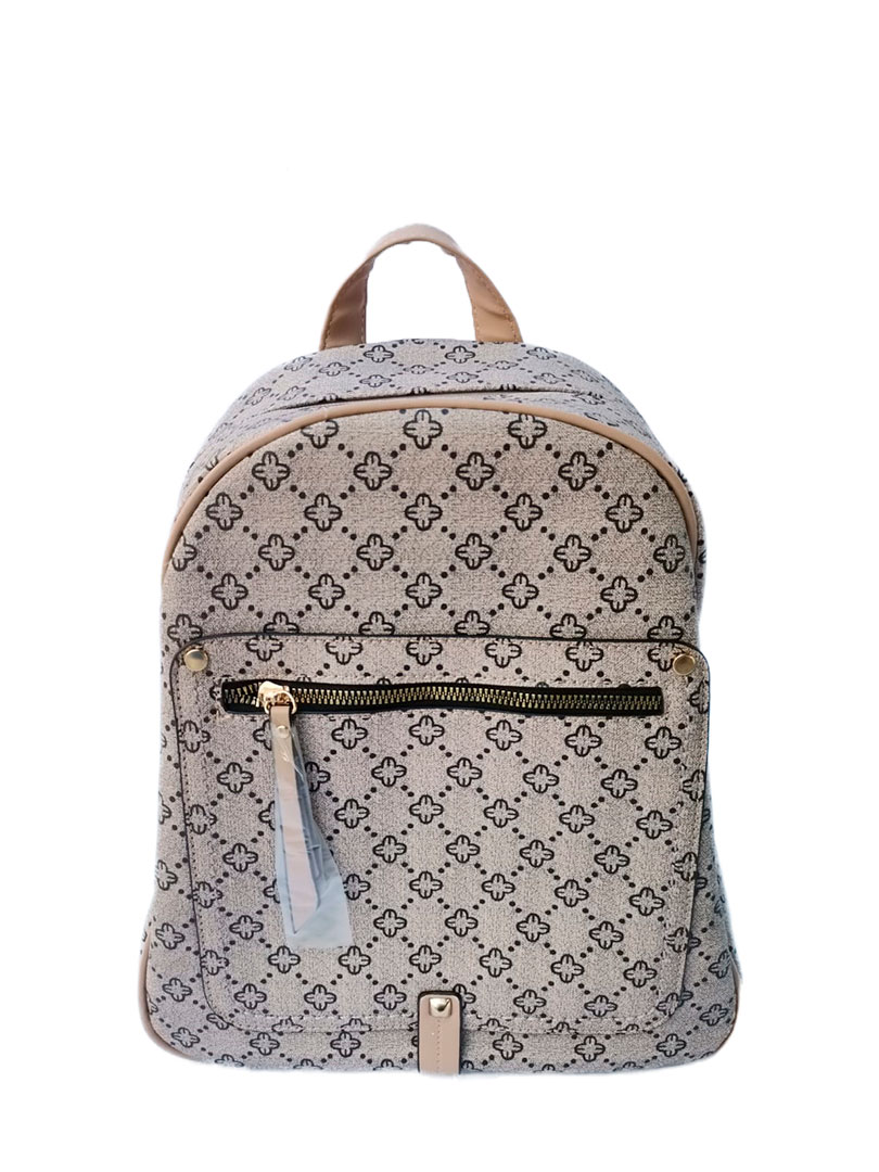Mochila para Dama en color Beige con café