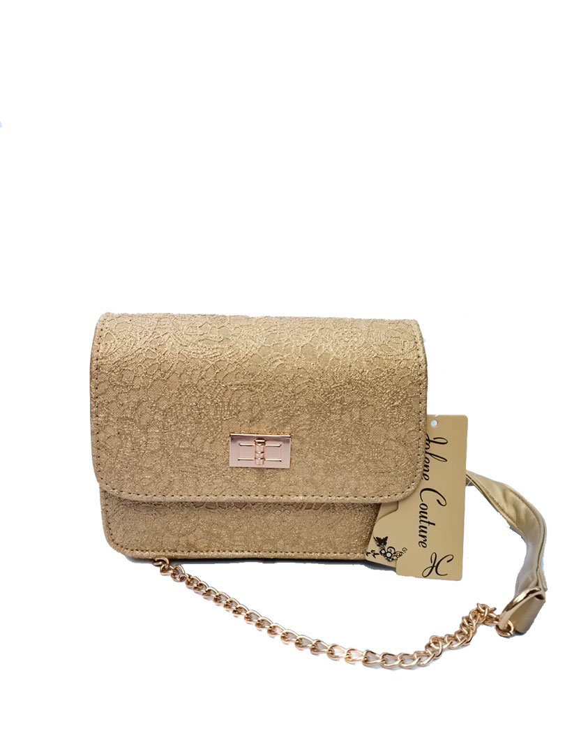 Crossbody en color Miel - TEXTURIZADA